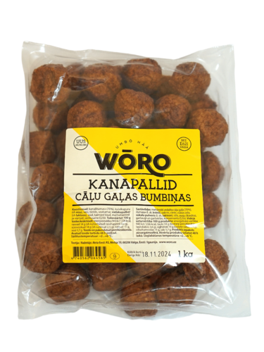 Kanapallid (~20g/tk) 1kg MAP (Maks&Moorits) / ettetellitav