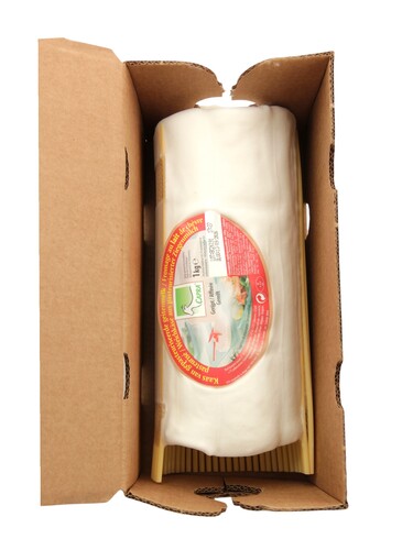 Valgehallitusjuust kitsepiimast Capra 45% 1kg (BEL)+2+6C